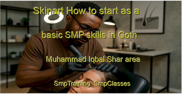 Skinart How to start as a basic SMP skills in Goth Muhammad Iqbal Shar area | SmpTraining | SmpClasses | SkinartTraining-Pakistan