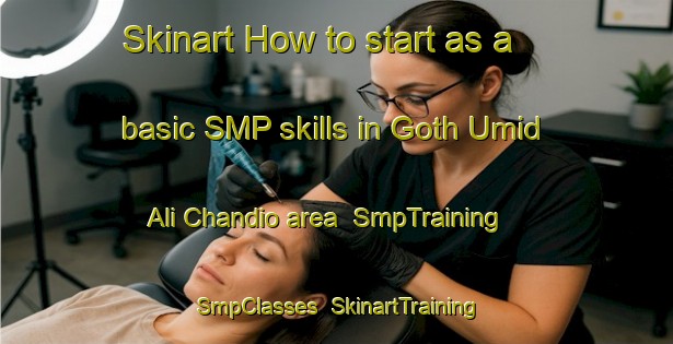 Skinart How to start as a basic SMP skills in Goth Umid Ali Chandio area | SmpTraining | SmpClasses | SkinartTraining-Pakistan