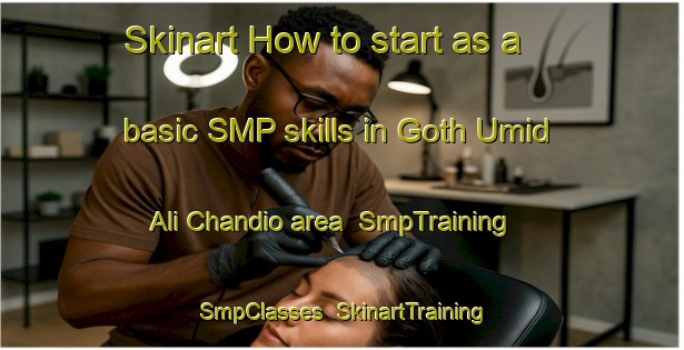 Skinart How to start as a basic SMP skills in Goth Umid Ali Chandio area | SmpTraining | SmpClasses | SkinartTraining-Pakistan