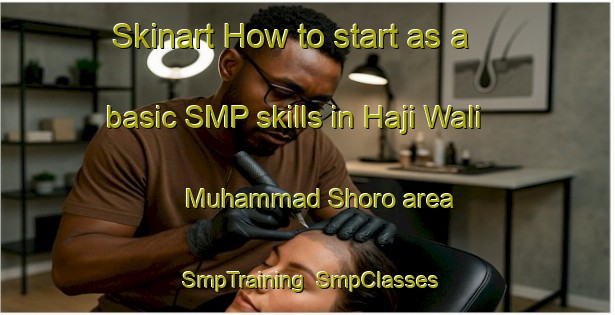 Skinart How to start as a basic SMP skills in Haji Wali Muhammad Shoro area | SmpTraining | SmpClasses | SkinartTraining-Pakistan
