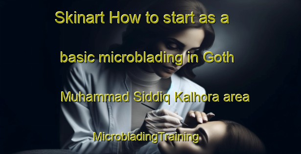 Skinart How to start as a basic microblading in Goth Muhammad Siddiq Kalhora area | MicrobladingTraining | MicrobladingClasses | SkinartTraining-Pakistan