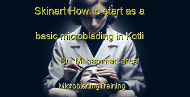Skinart How to start as a basic microblading in Kotli Gul Muhammad area | MicrobladingTraining | MicrobladingClasses | SkinartTraining-Pakistan