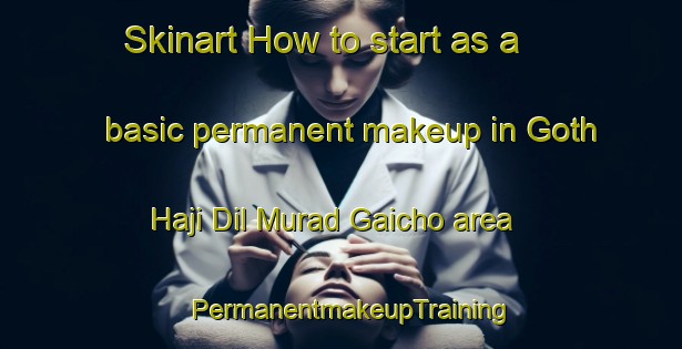 Skinart How to start as a basic permanent makeup in Goth Haji Dil Murad Gaicho area | PermanentmakeupTraining | PermanentmakeupClasses | SkinartTraining-Pakistan