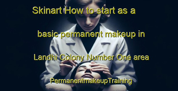 Skinart How to start as a basic permanent makeup in Landhi Colony Number One area | PermanentmakeupTraining | PermanentmakeupClasses | SkinartTraining-Pakistan
