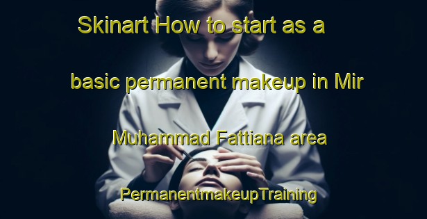 Skinart How to start as a basic permanent makeup in Mir Muhammad Fattiana area | PermanentmakeupTraining | PermanentmakeupClasses | SkinartTraining-Pakistan
