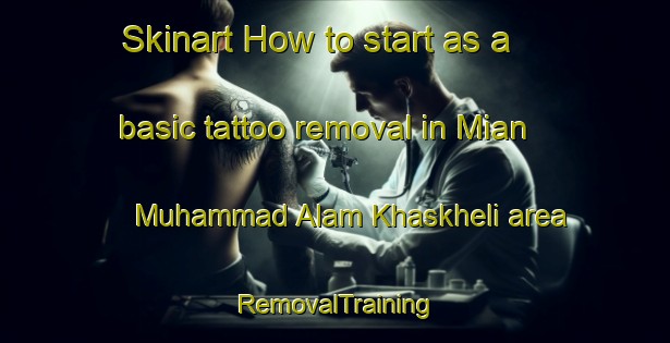 Skinart How to start as a basic tattoo removal in Mian Muhammad Alam Khaskheli area | RemovalTraining | RemovalClasses | SkinartTraining-Pakistan