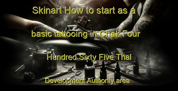 Skinart How to start as a basic tattooing in Chak Four Hundred Sixty Five Thal Development Authority area | TattooTraining | TattooClasses | SkinartTraining-Pakistan