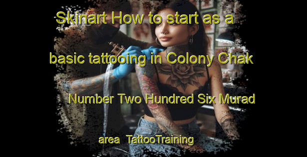 Skinart How to start as a basic tattooing in Colony Chak Number Two Hundred Six Murad area | TattooTraining | TattooClasses | SkinartTraining-Pakistan