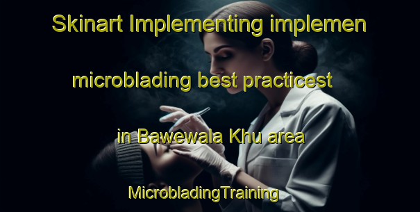 Skinart Implementing implemen microblading best practicest in Bawewala Khu area | MicrobladingTraining | MicrobladingClasses | SkinartTraining-Pakistan