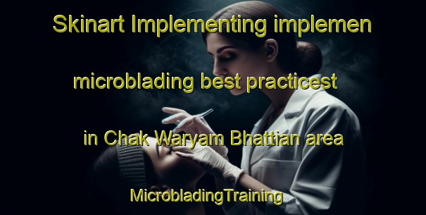 Skinart Implementing implemen microblading best practicest in Chak Waryam Bhattian area | MicrobladingTraining | MicrobladingClasses | SkinartTraining-Pakistan