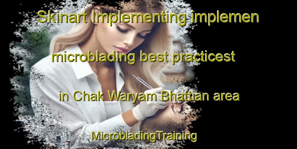 Skinart Implementing implemen microblading best practicest in Chak Waryam Bhattian area | MicrobladingTraining | MicrobladingClasses | SkinartTraining-Pakistan