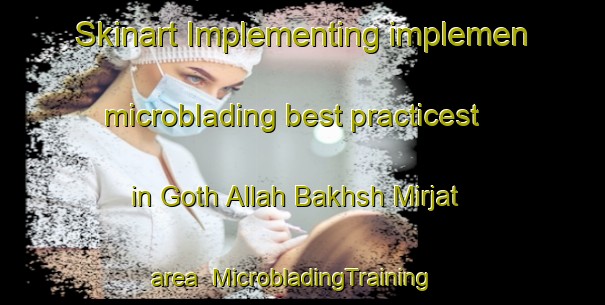 Skinart Implementing implemen microblading best practicest in Goth Allah Bakhsh Mirjat area | MicrobladingTraining | MicrobladingClasses | SkinartTraining-Pakistan