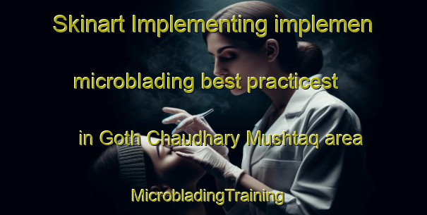 Skinart Implementing implemen microblading best practicest in Goth Chaudhary Mushtaq area | MicrobladingTraining | MicrobladingClasses | SkinartTraining-Pakistan