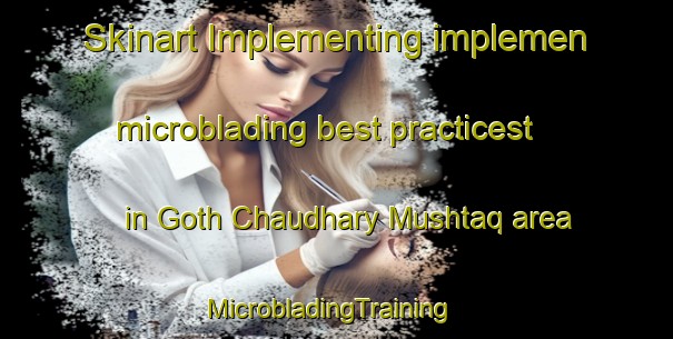 Skinart Implementing implemen microblading best practicest in Goth Chaudhary Mushtaq area | MicrobladingTraining | MicrobladingClasses | SkinartTraining-Pakistan