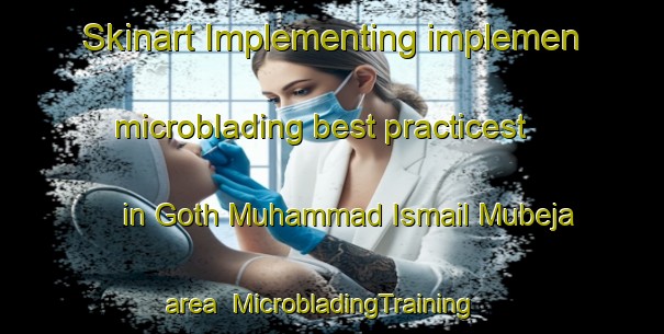 Skinart Implementing implemen microblading best practicest in Goth Muhammad Ismail Mubeja area | MicrobladingTraining | MicrobladingClasses | SkinartTraining-Pakistan