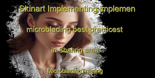 Skinart Implementing implemen microblading best practicest in Shahrig area | MicrobladingTraining | MicrobladingClasses | SkinartTraining-Pakistan