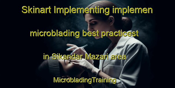 Skinart Implementing implemen microblading best practicest in Sikandar Mazari area | MicrobladingTraining | MicrobladingClasses | SkinartTraining-Pakistan