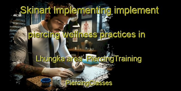 Skinart Implementing implement piercing wellness practices in Lhungka area | PiercingTraining | PiercingClasses | SkinartTraining-Pakistan