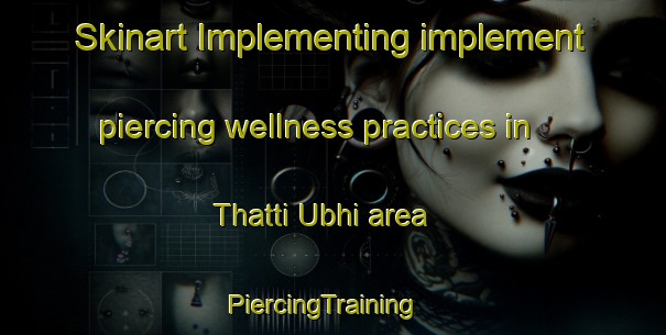 Skinart Implementing implement piercing wellness practices in Thatti Ubhi area | PiercingTraining | PiercingClasses | SkinartTraining-Pakistan