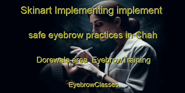 Skinart Implementing implement safe eyebrow practices in Chah Dorewala area | EyebrowTraining | EyebrowClasses | SkinartTraining-Pakistan