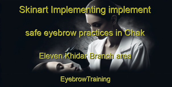 Skinart Implementing implement safe eyebrow practices in Chak Eleven Khidar Branch area | EyebrowTraining | EyebrowClasses | SkinartTraining-Pakistan