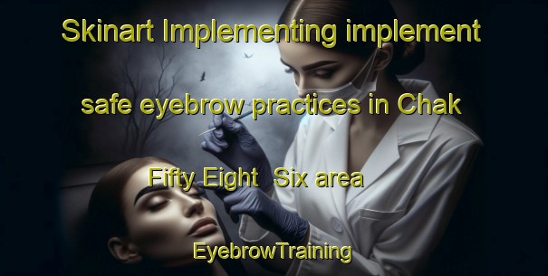 Skinart Implementing implement safe eyebrow practices in Chak Fifty Eight  Six area | EyebrowTraining | EyebrowClasses | SkinartTraining-Pakistan