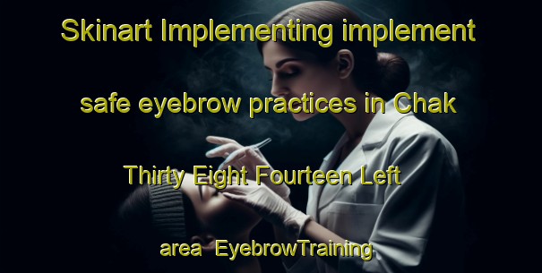Skinart Implementing implement safe eyebrow practices in Chak Thirty Eight Fourteen Left area | EyebrowTraining | EyebrowClasses | SkinartTraining-Pakistan