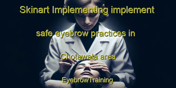 Skinart Implementing implement safe eyebrow practices in Chotawala area | EyebrowTraining | EyebrowClasses | SkinartTraining-Pakistan