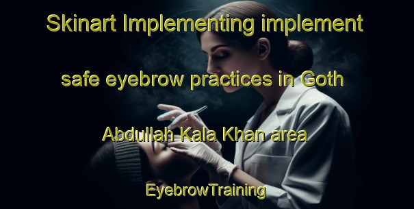 Skinart Implementing implement safe eyebrow practices in Goth Abdullah Kala Khan area | EyebrowTraining | EyebrowClasses | SkinartTraining-Pakistan
