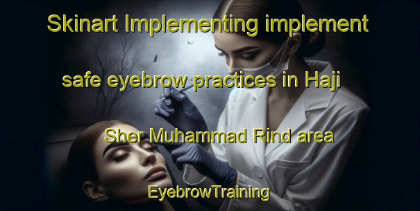 Skinart Implementing implement safe eyebrow practices in Haji Sher Muhammad Rind area | EyebrowTraining | EyebrowClasses | SkinartTraining-Pakistan