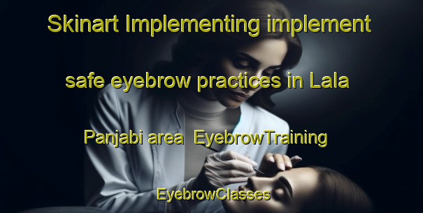 Skinart Implementing implement safe eyebrow practices in Lala Panjabi area | EyebrowTraining | EyebrowClasses | SkinartTraining-Pakistan