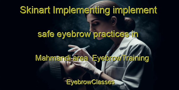 Skinart Implementing implement safe eyebrow practices in Mahmandi area | EyebrowTraining | EyebrowClasses | SkinartTraining-Pakistan