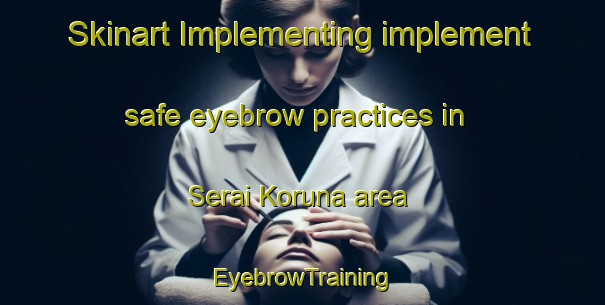 Skinart Implementing implement safe eyebrow practices in Serai Koruna area | EyebrowTraining | EyebrowClasses | SkinartTraining-Pakistan