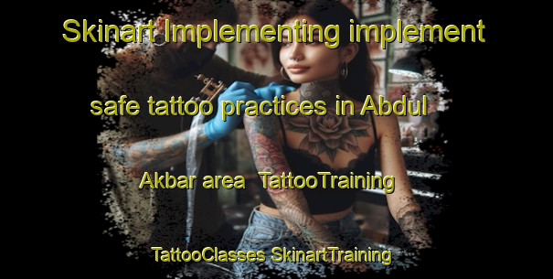 Skinart Implementing implement safe tattoo practices in Abdul Akbar area | #TattooTraining #TattooClasses #SkinartTraining-Pakistan