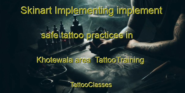 Skinart Implementing implement safe tattoo practices in Khotewala area | TattooTraining | TattooClasses | SkinartTraining-Pakistan