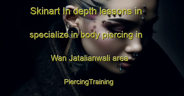 Skinart In-depth lessons in specialize in body piercing in Wan Jatalianwali area | PiercingTraining | PiercingClasses | SkinartTraining-Pakistan