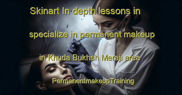Skinart In-depth lessons in specialize in permanent makeup in Khuda Bukhsh Meraji area | PermanentmakeupTraining | PermanentmakeupClasses | SkinartTraining-Pakistan