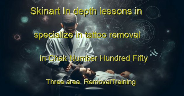 Skinart In-depth lessons in specialize in tattoo removal in Chak Number Hundred Fifty Three area | RemovalTraining | RemovalClasses | SkinartTraining-Pakistan