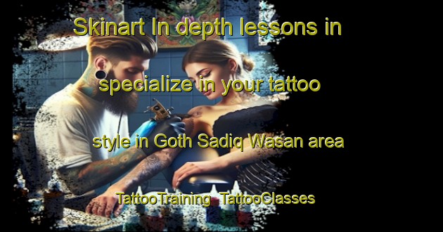 Skinart In-depth lessons in specialize in your tattoo style in Goth Sadiq Wasan area | TattooTraining | TattooClasses | SkinartTraining-Pakistan