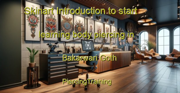 Skinart Introduction to start learning body piercing in Bakarwari Goth | PiercingTraining | PiercingClasses | SkinartTraining-Pakistan
