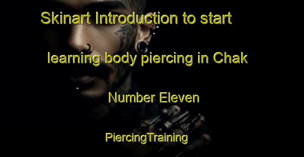 Skinart Introduction to start learning body piercing in Chak Number Eleven | PiercingTraining | PiercingClasses | SkinartTraining-Pakistan