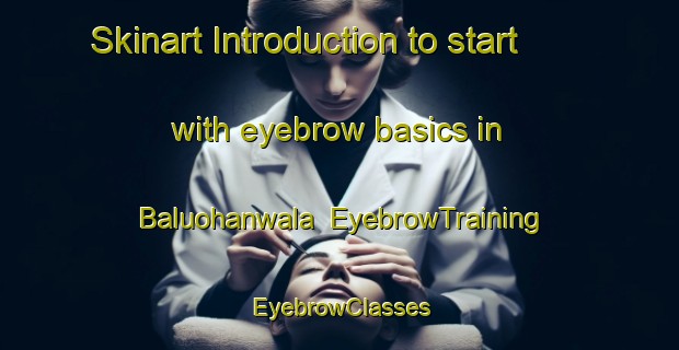 Skinart Introduction to start with eyebrow basics in Baluohanwala | EyebrowTraining | EyebrowClasses | SkinartTraining-Pakistan