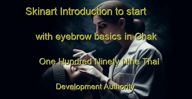 Skinart Introduction to start with eyebrow basics in Chak One Hundred Ninety Nine Thal Development Authority | EyebrowTraining | EyebrowClasses | SkinartTraining-Pakistan