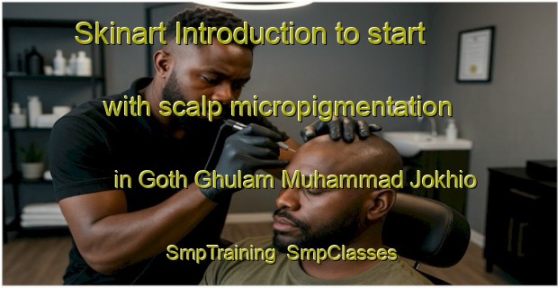 Skinart Introduction to start with scalp micropigmentation in Goth Ghulam Muhammad Jokhio | SmpTraining | SmpClasses | SkinartTraining-Pakistan