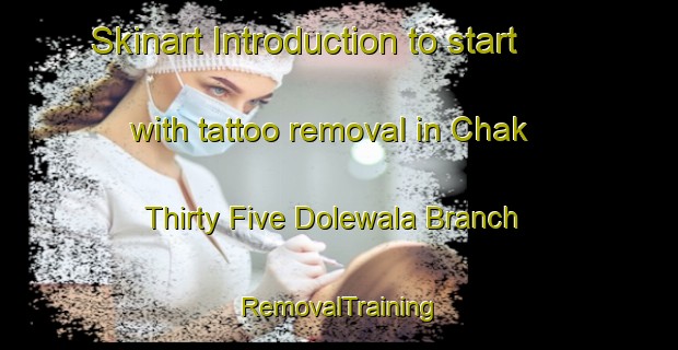 Skinart Introduction to start with tattoo removal in Chak Thirty Five Dolewala Branch | RemovalTraining | RemovalClasses | SkinartTraining-Pakistan