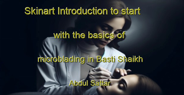 Skinart Introduction to start with the basics of microblading in Basti Shaikh Abdul Sattar | MicrobladingTraining | MicrobladingClasses | SkinartTraining-Pakistan