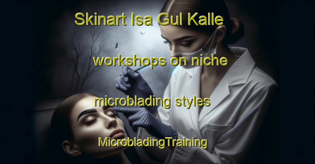 Skinart Isa Gul Kalle workshops on niche microblading styles | MicrobladingTraining | MicrobladingClasses | SkinartTraining-Pakistan