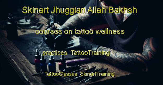 Skinart Jhuggian Allah Bakhsh courses on tattoo wellness practices | TattooTraining | TattooClasses | SkinartTraining-Pakistan