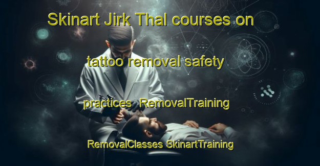 Skinart Jirk Thal courses on tattoo removal safety practices | #RemovalTraining #RemovalClasses #SkinartTraining-Pakistan