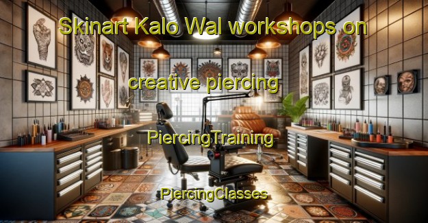 Skinart Kalo Wal workshops on creative piercing | #PiercingTraining #PiercingClasses #SkinartTraining-Pakistan